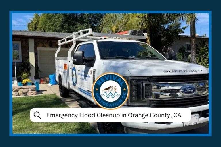 Emergency Flood Cleanup in Orange County