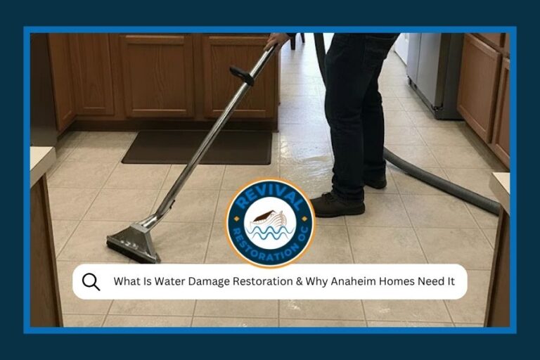 What Is Water Damage Restoration