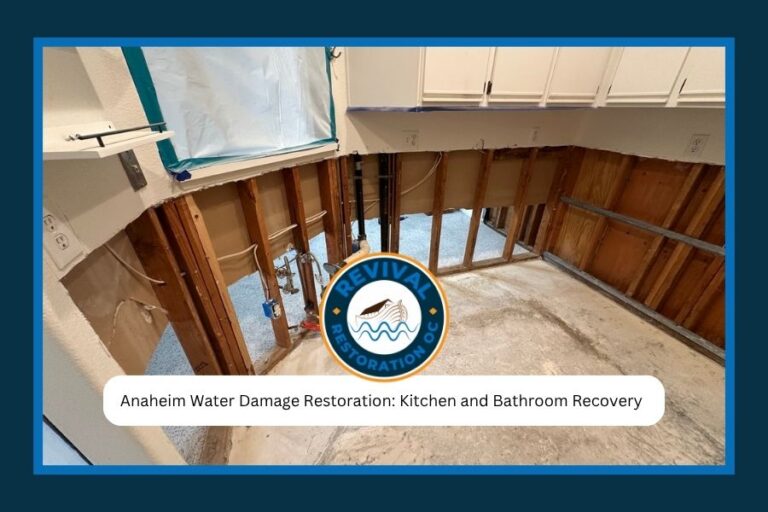 Anaheim Water Damage Restoration