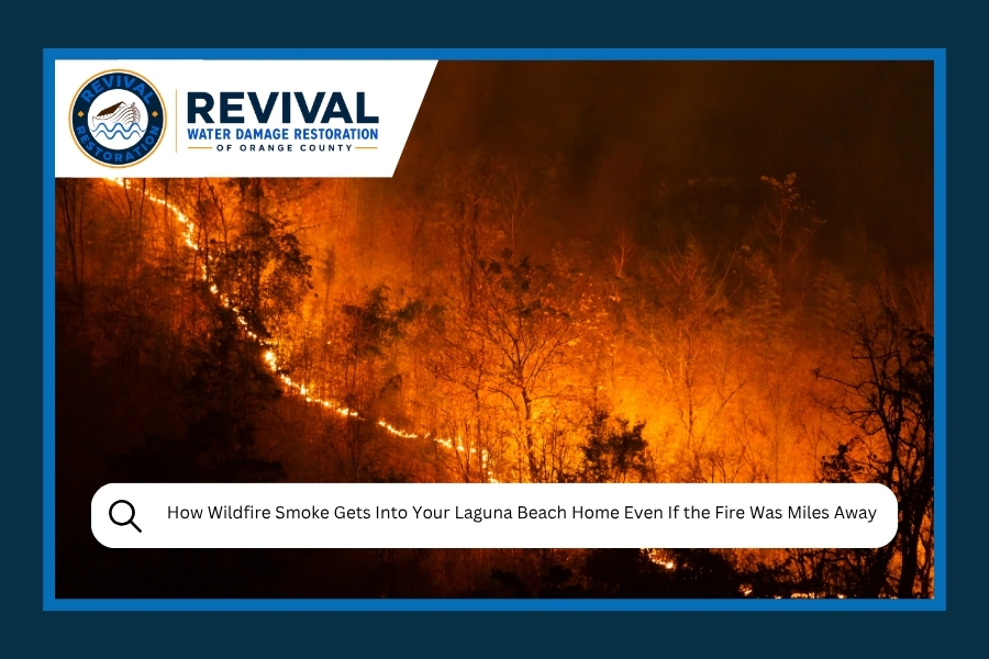 How Wildfire Smoke Gets Into Your Laguna Beach Home Even If the Fire Was Miles Away