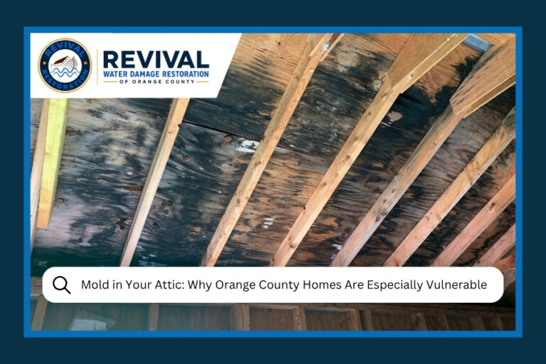 Mold in Your Attic Why Orange County Homes Are Especially Vulnerable